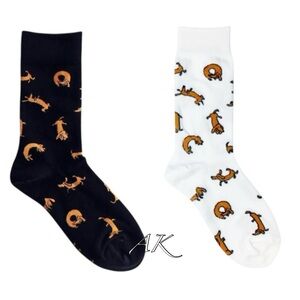 Dachshunds Everywhere Socks 🐾 Doxie Wiener